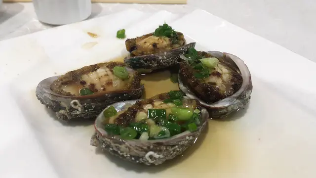 果皮蒸大連鮑魚