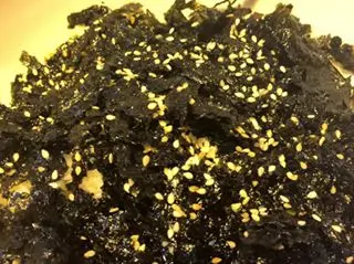 醬油蟹配紫菜飯