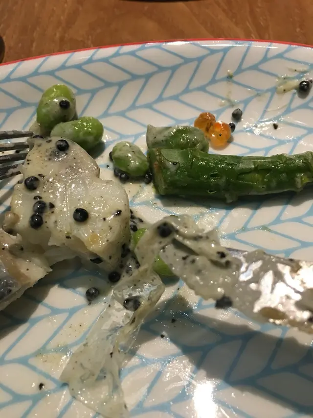 Cling film found on pollack