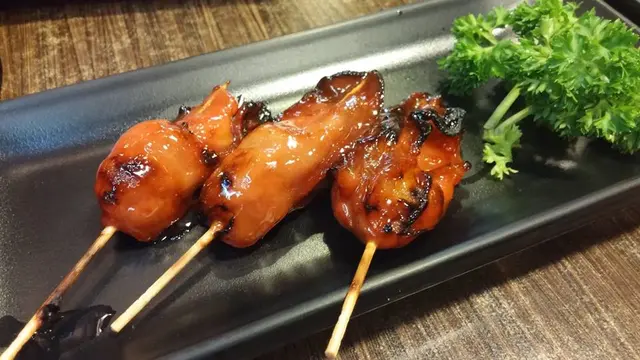 惹味蜜汁串燒蠔