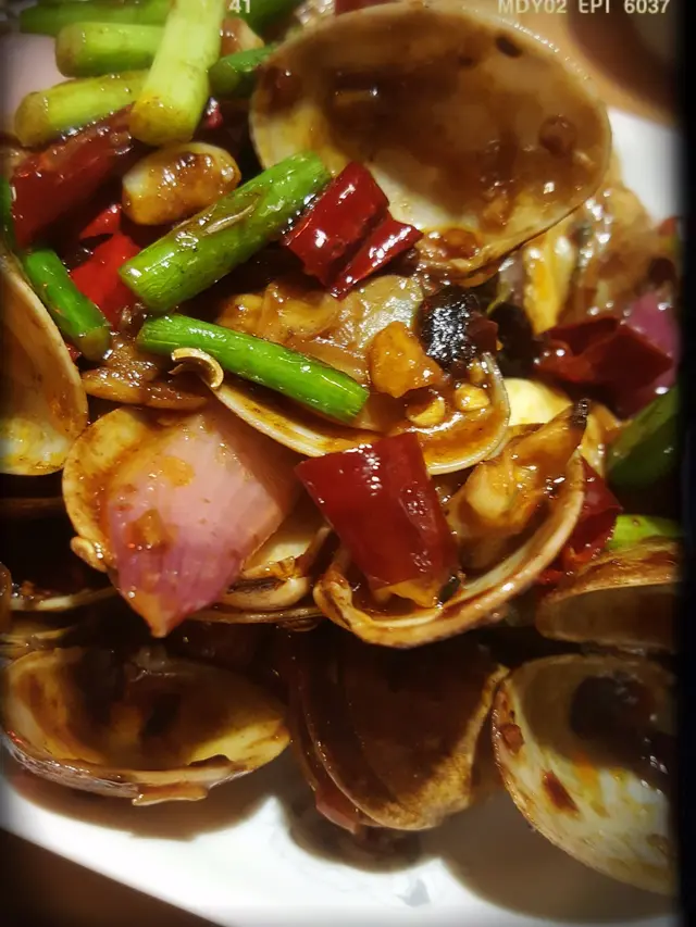 豉椒炒蜆($88)