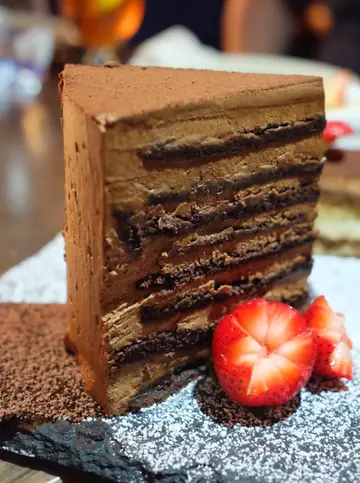 Seven Layer Chocolate Cake