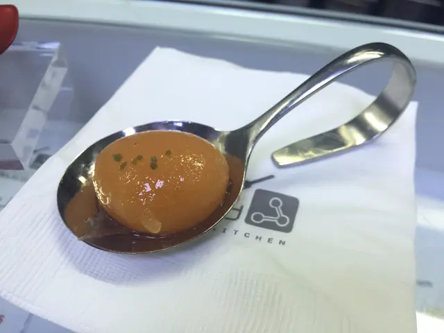 哈蜜瓜分子晶球配西班牙黑毛豬火腿