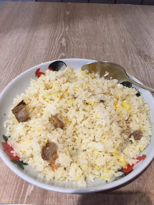 切件豬肉炒飯底