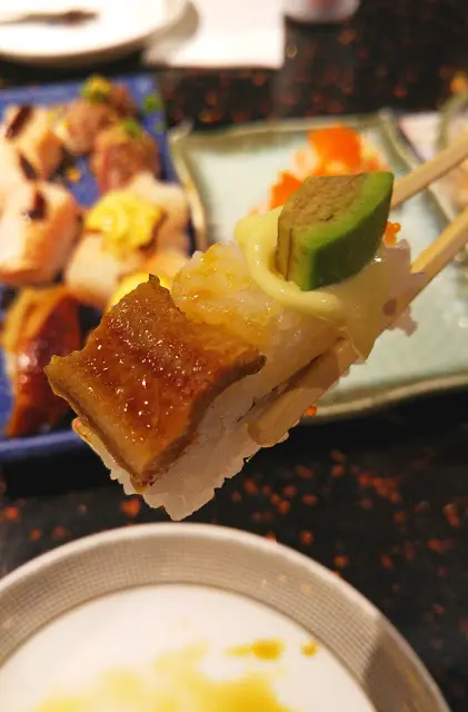芝士鰻魚箱押