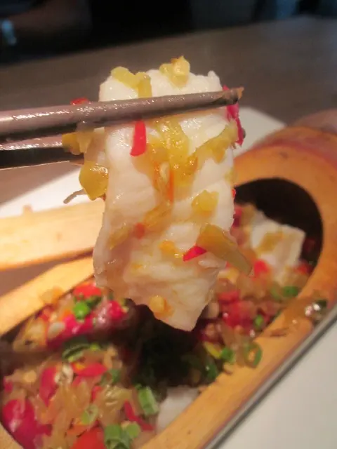 魚片挺身, 嫩滑帶夾