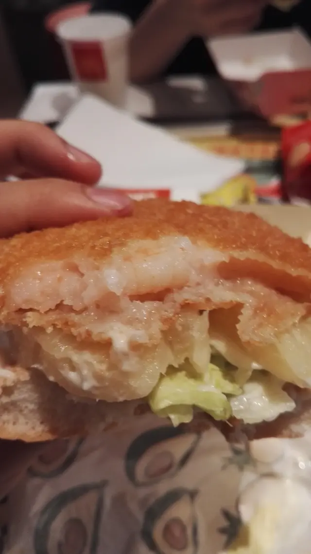 菠蘿滋味蝦堡