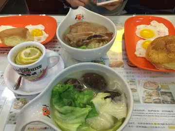 早餐2份