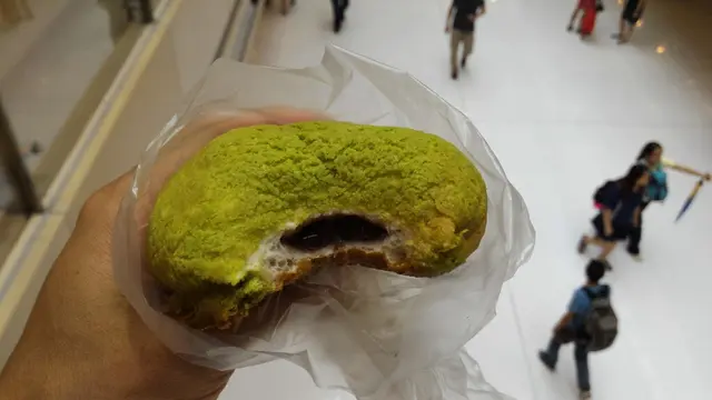 宇治抹茶紅豆包