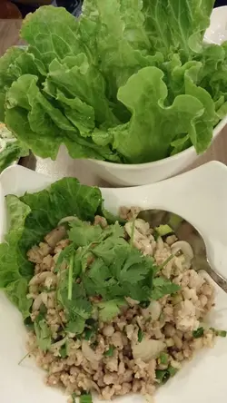 泰式肉碎生菜包