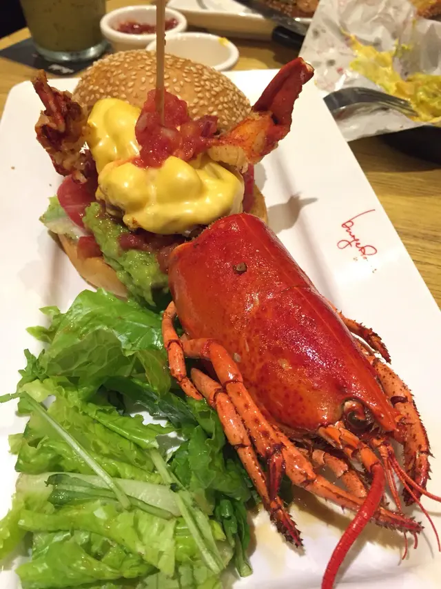 龍蝦漢堡