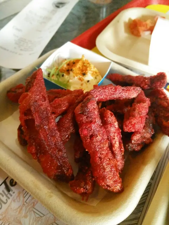 Beetroot fries