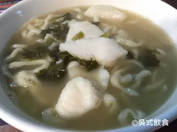 雪菜班片汤面