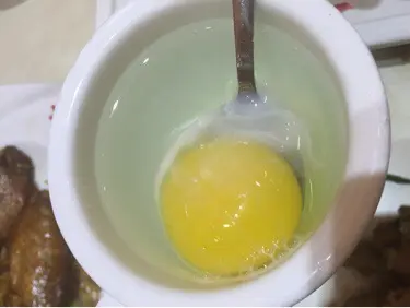 和尚跳海（滾水蛋）