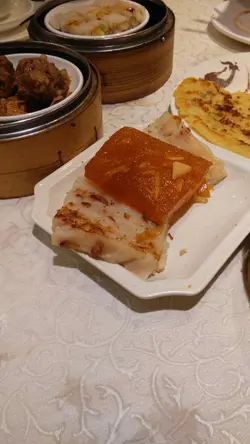 煎双色糕