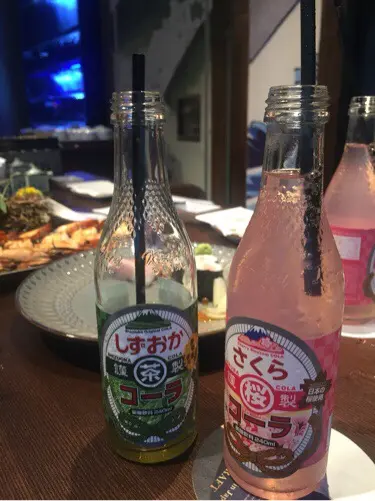 綠茶可樂、櫻花可樂