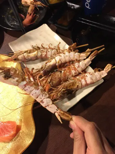 串燒蝦