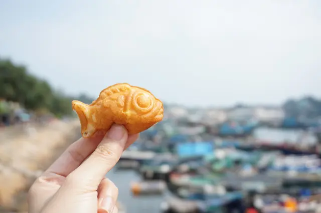 作為食物攝影愛好者，這魚仔燒絶對是遊島必買道具！