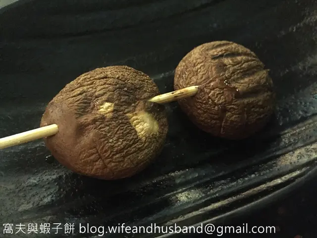 燒冬菇串