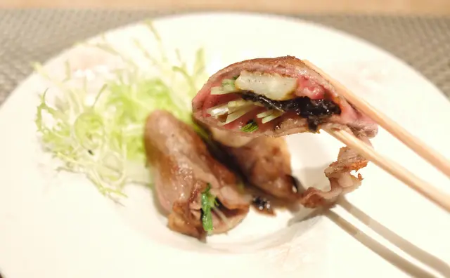 宮崎和牛丸茄子卷