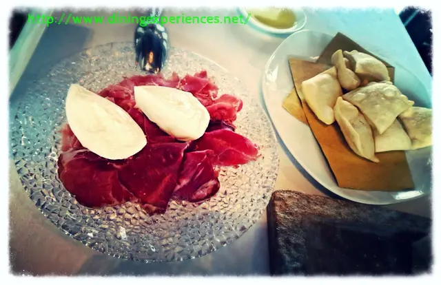 Mozzerella & Salumi (Buffalo mozzarella with Italian charcuterie & gnocco fritto)