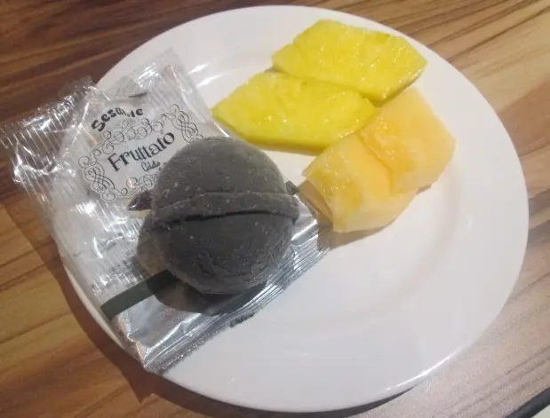 鮮果香甜多汁; Fruttato Gelato充滿濃濃的芝麻香