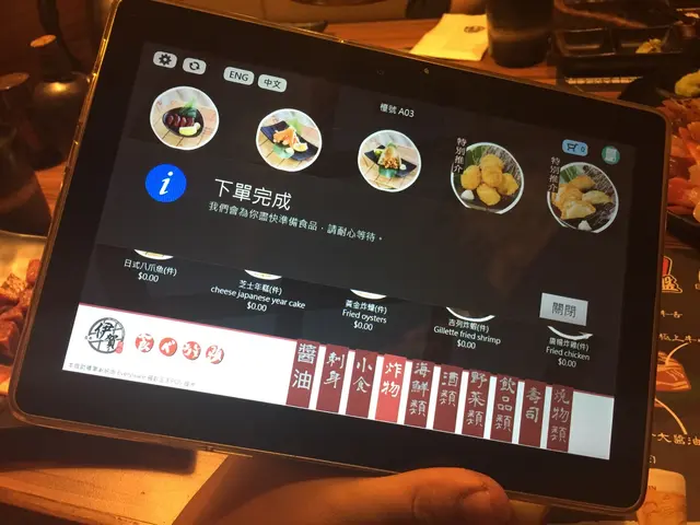 點餐用Tablet