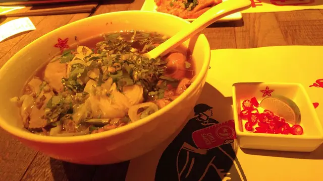 生或熟牛肉湯河