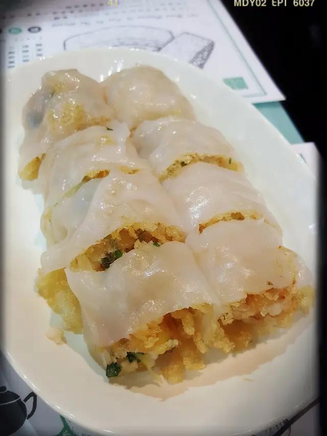 脆皮鮮蝦腸($29)