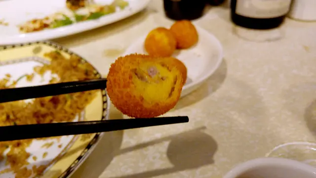 芋蓉芝士球