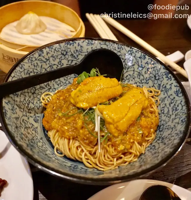 一品海膽蟹粉拌麵