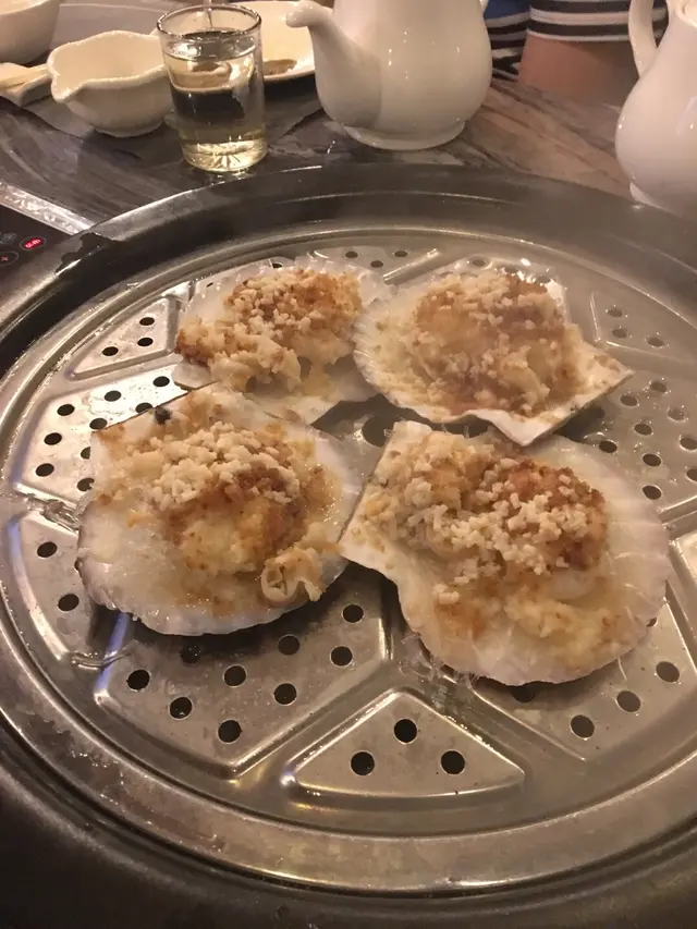 蒜蓉蒸扇貝