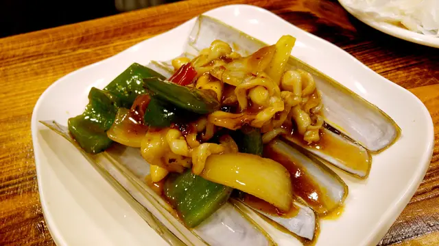 香辣魚仔炒蟶子王