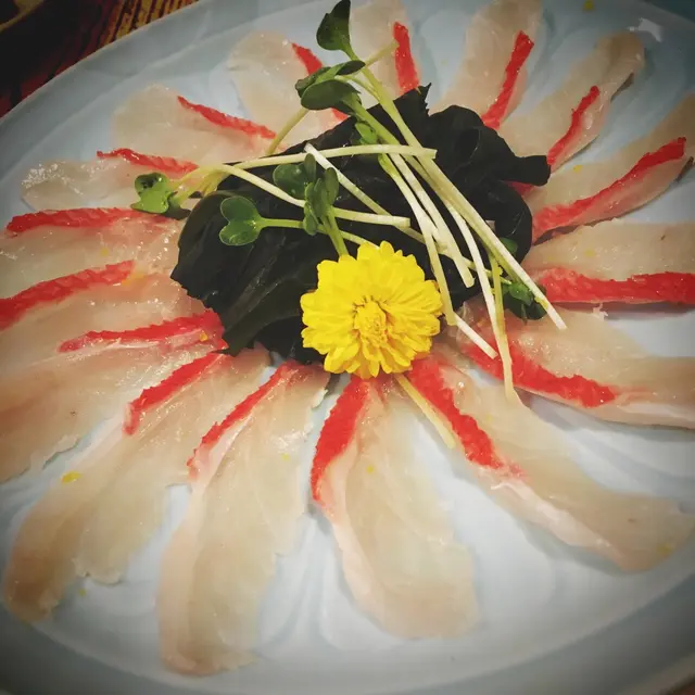 金目鯛刺身