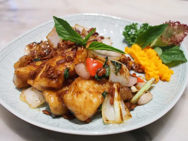 黃豆醬炒鯧魚片