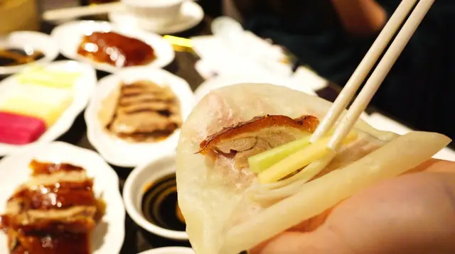 京城即燒片皮鴨