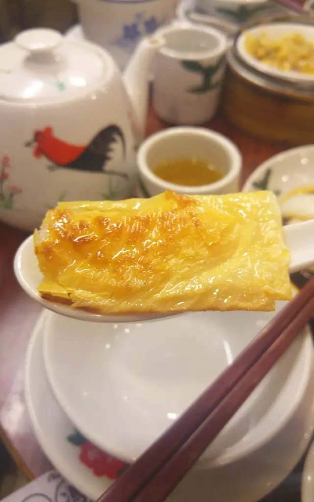 油份沒有過份溢出, 頗為爽身