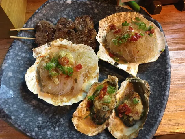 燒蠔,珍寶扇貝,牛舌