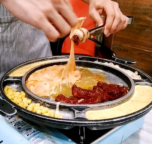 火焰 芝士拉豬仔骨