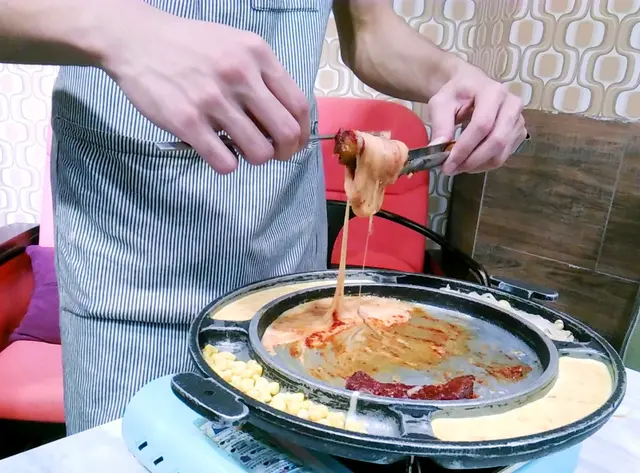 火焰芝士拉豬仔骨