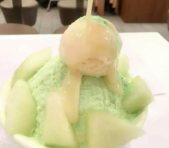 韓式綠寶石香甜蜜瓜雪奶