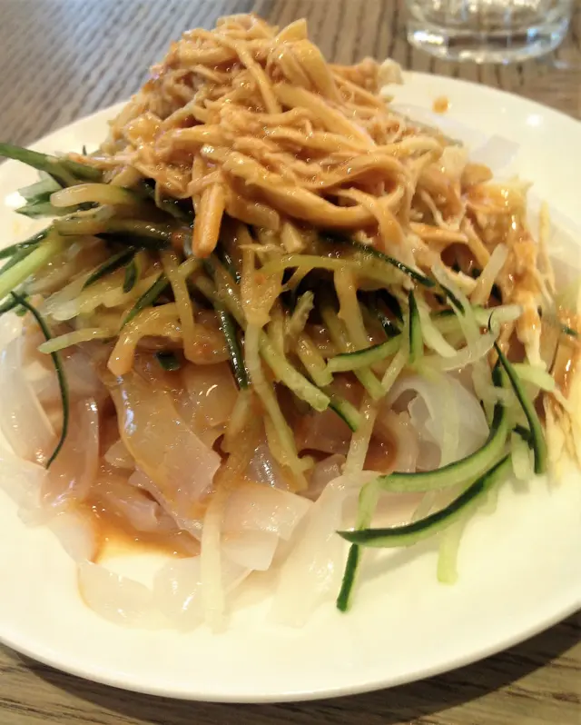 好味, 但略為細碟, 第一次在上海姥姥食的東西(2017/1/19).