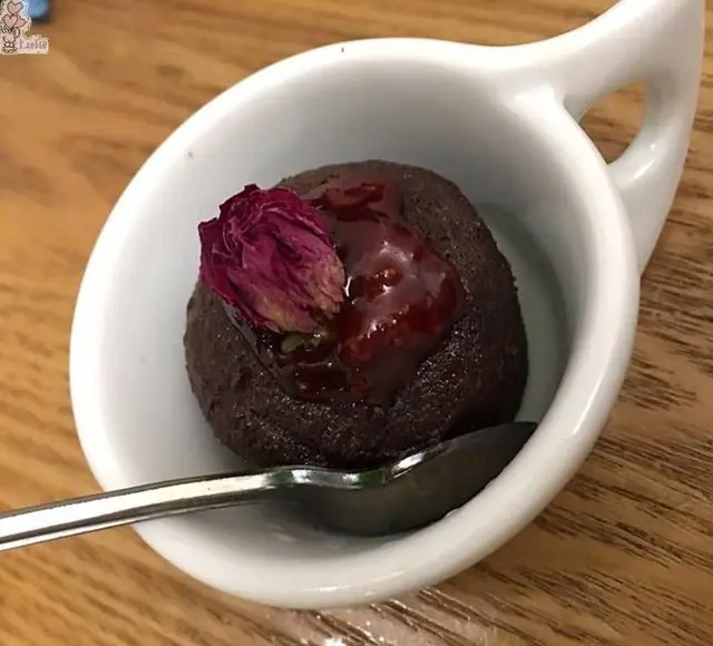 玫瑰朱古力心太軟