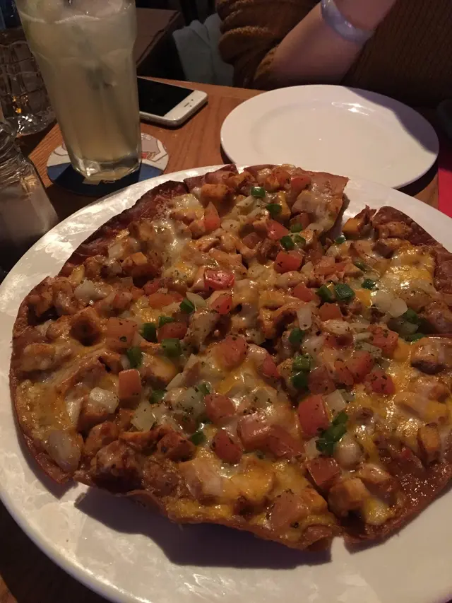 Chicken Pizza,豐富材料,淡淡肉,芝士!