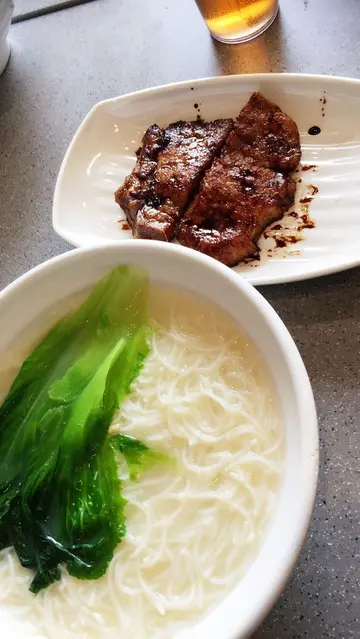 豉油豬扒米粉