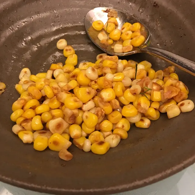 頭抽炒粟米
