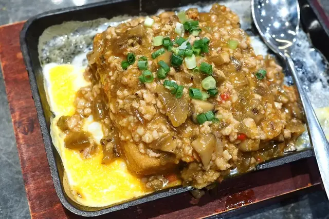 菜香鐵板豆腐