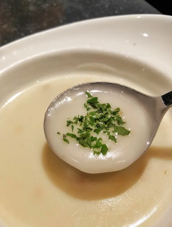 忌廉蘑菇粟米餐湯