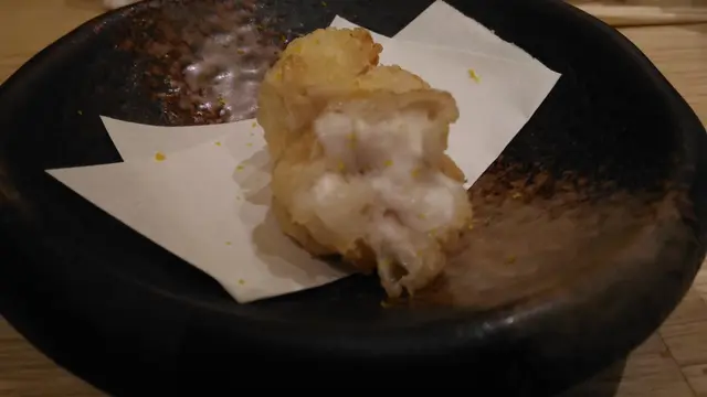 天婦羅鱈魚白子