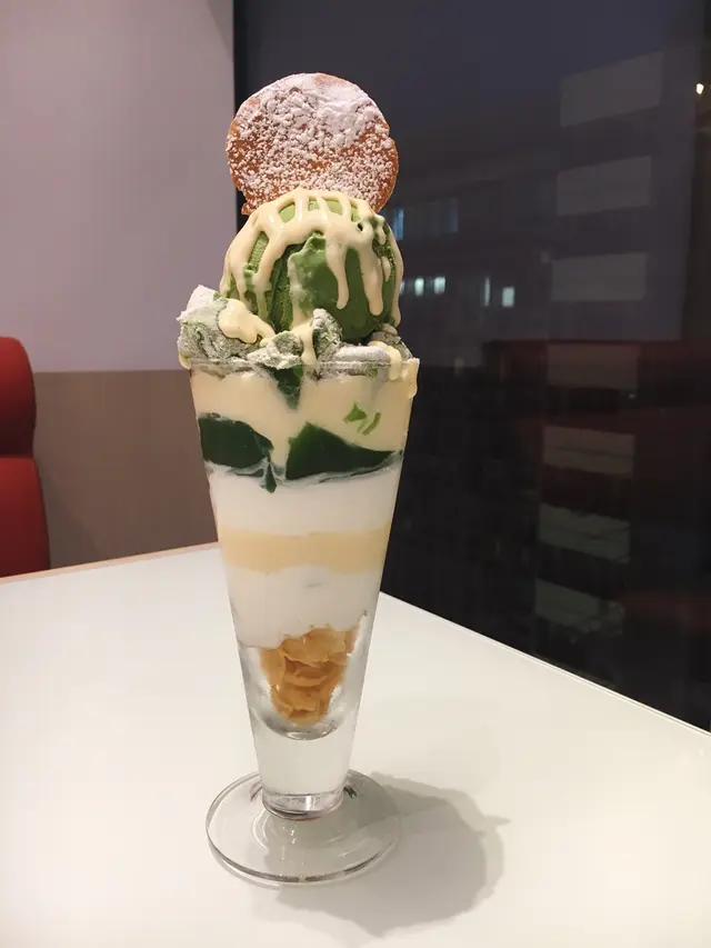 抹茶軟雪糕芭菲